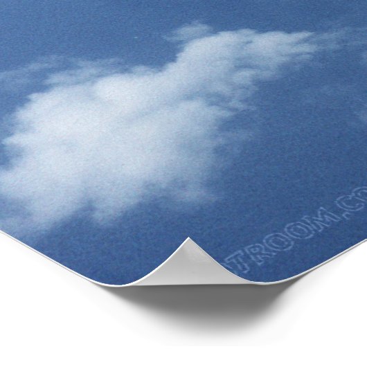 Poster F117A en vol (Coin)