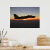 Poster F14 Tomcat Fighter Jet Afghanistan Grande toile (Cuisine)