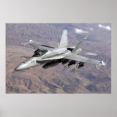 Poster F18 sur l'Afghanistan (Devant)