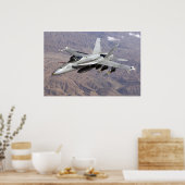 Poster F18 sur l'Afghanistan (Cuisine)