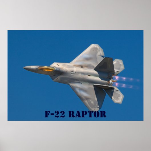 POSTER F22 RAPTEUR (Devant)