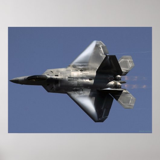 Poster F22 Raptor (Devant)