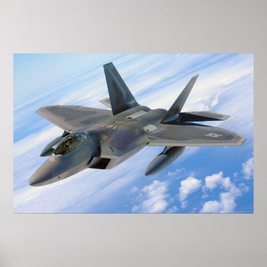 Poster F22 Raptor (Devant)