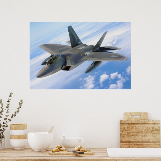 Poster F22 Raptor (Cuisine)