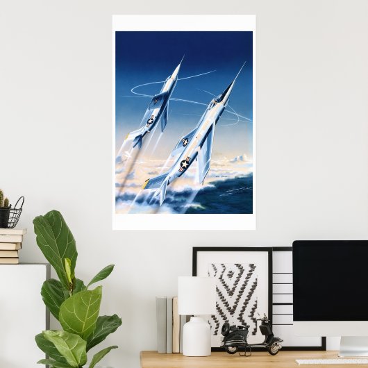 POSTER F3H-1 DEMONS (Bureau à domicile)