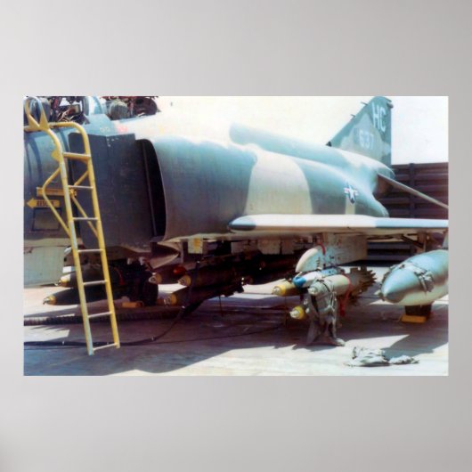 Poster F4 Options Fighter Jet 1969 (Devant)