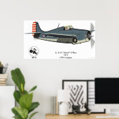 Poster F4F Wildcat (O'Hare) (Bureau à domicile)