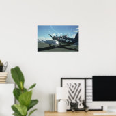 Poster F4U-1 Corsair (Bureau à domicile)