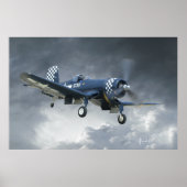 Poster F4U Corsair (Devant)