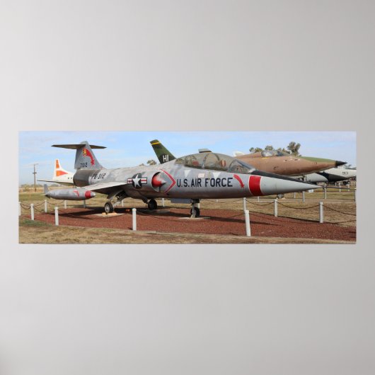 Poster F-104 Lockheed Starfighter (Devant)