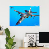 POSTER F-111E AARDVARK (Bureau à domicile)