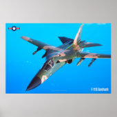 POSTER F-111E AARDVARK (Devant)