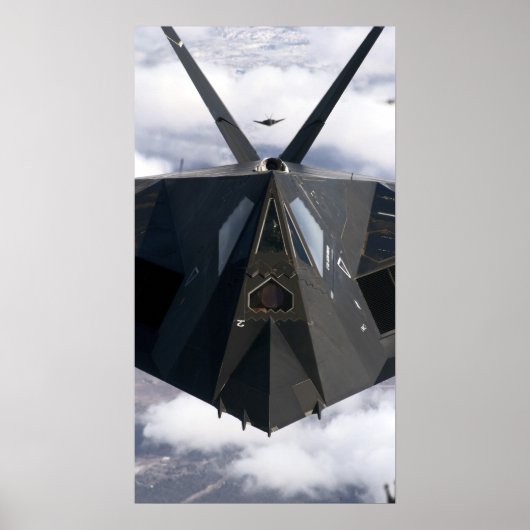 Poster F-117 Nighthawk Aircraft (Devant)