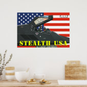 Poster F-117 Stealth USA (Cuisine)