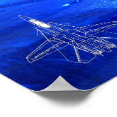 POSTER F-14 TOMCAT (Coin)
