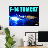 POSTER F-14 TOMCAT (Bureau à domicile)