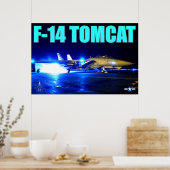 POSTER F-14 TOMCAT (Cuisine)