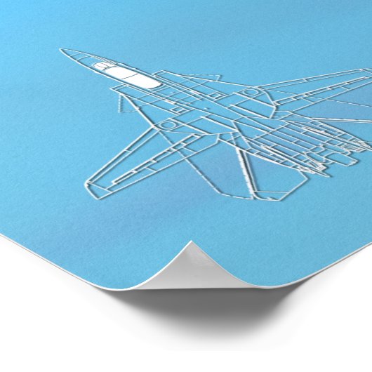 POSTER F-14 TOMCAT (Coin)