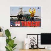 POSTER F-14 TOMCAT (Bureau à domicile)