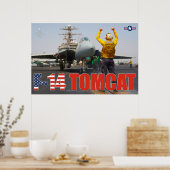 POSTER F-14 TOMCAT (Cuisine)
