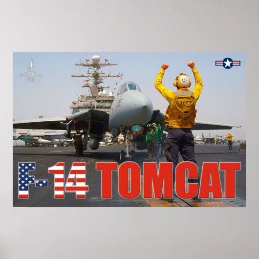 POSTER F-14 TOMCAT (Devant)