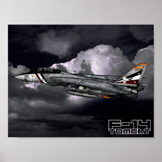 Poster F-14 Tomcat (Devant)