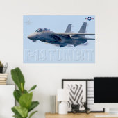 POSTER F-14 TOMCAT (Bureau à domicile)
