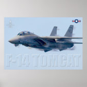 POSTER F-14 TOMCAT (Devant)