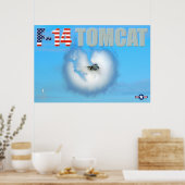 POSTER F-14 TOMCAT (Cuisine)