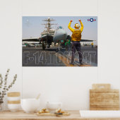 POSTER F-14 TOMCAT (Cuisine)