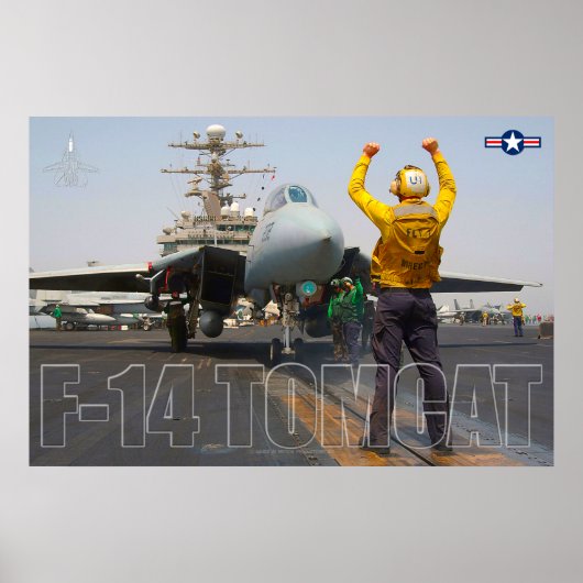 POSTER F-14 TOMCAT (Devant)