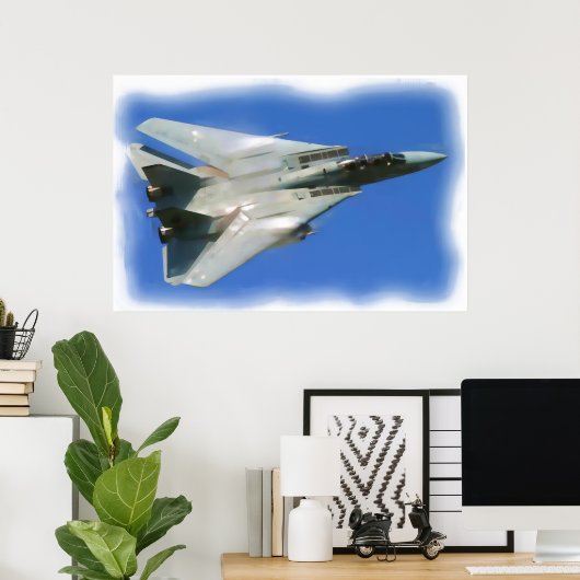 POSTER F-14 TOMCAT (Bureau à domicile)