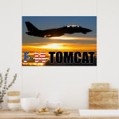 POSTER F-14 TOMCAT (Cuisine)