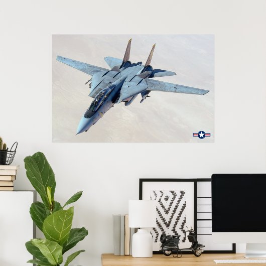 POSTER F-14 TOMCAT (Bureau à domicile)