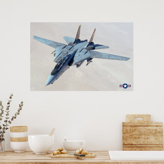 POSTER F-14 TOMCAT (Cuisine)