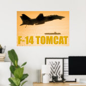 POSTER F-14 TOMCAT (Bureau à domicile)