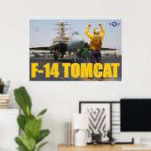 POSTER F-14 TOMCAT (Bureau à domicile)