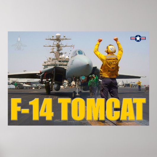 POSTER F-14 TOMCAT (Devant)