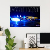 POSTER F-14 TOMCAT (Bureau à domicile)