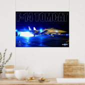 POSTER F-14 TOMCAT (Cuisine)