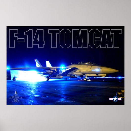 POSTER F-14 TOMCAT (Devant)