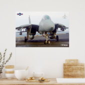 POSTER F-14 TOMCAT "FLIGHTDECK" (Cuisine)