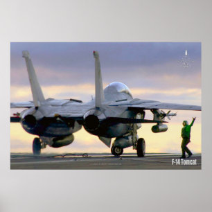 POSTER F-14 TOMCAT "FLIGHTDECK"