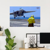 POSTER F-14 TOMCAT "HOOK DOWN" (Bureau à domicile)