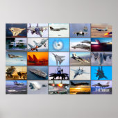 POSTER F-14 TOMCAT "MONTAGE" (Devant)