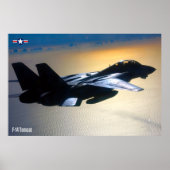 POSTER F-14 TOMCAT "SUR PATROLE" (Devant)