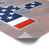 POSTER F-14 TOMCAT "SUR PATROLE" (Coin)