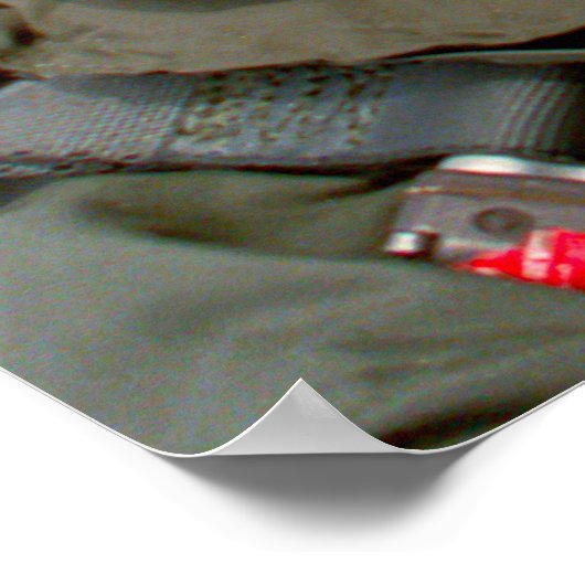 POSTER F-14 TOMCAT "VÉRIFIER SIX" (Coin)