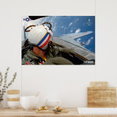 POSTER F-14 TOMCAT "VÉRIFIER SIX" (Cuisine)