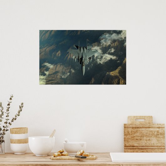 Poster F-15 Aigle de grève (Cuisine)